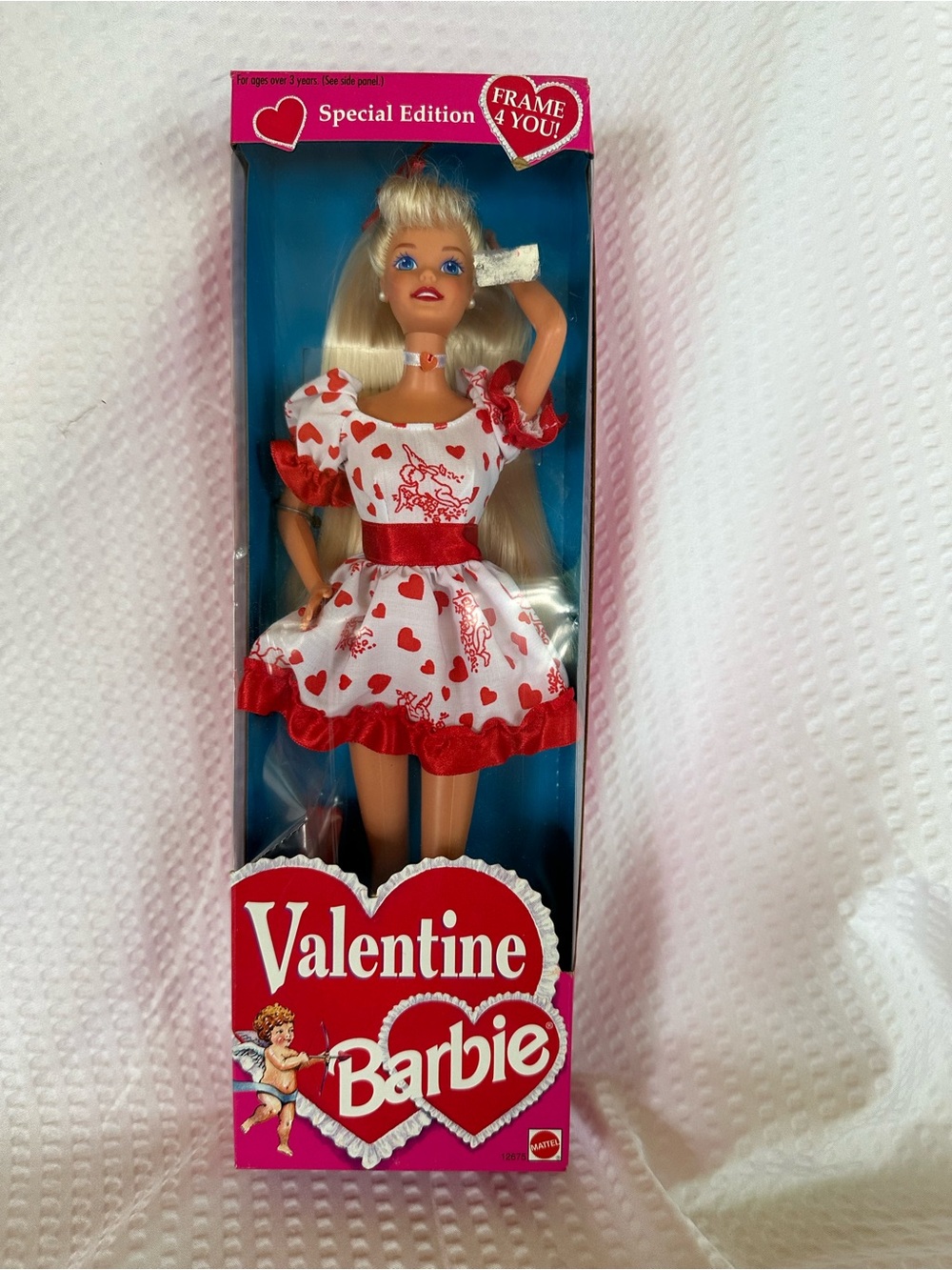 Vintage 1996 Valentine Barbie Special Edition Mattel #12675 NRFB